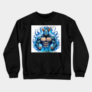 muscle rat Crewneck Sweatshirt